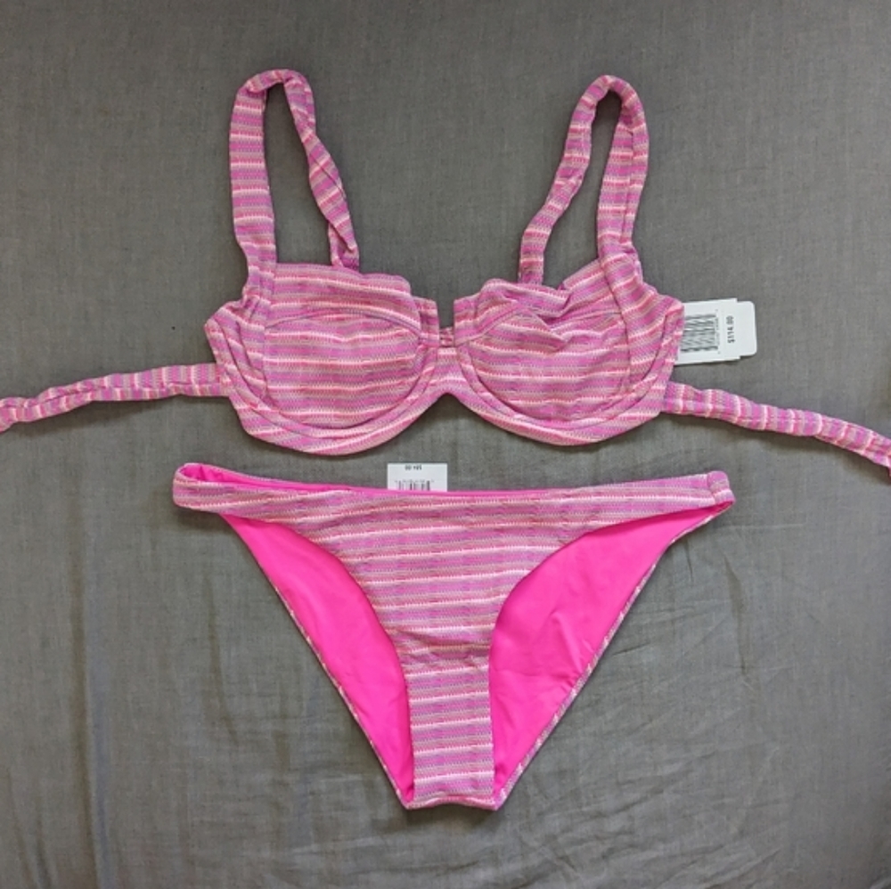 L*Space Camellia Camacho Bikini Set Pink